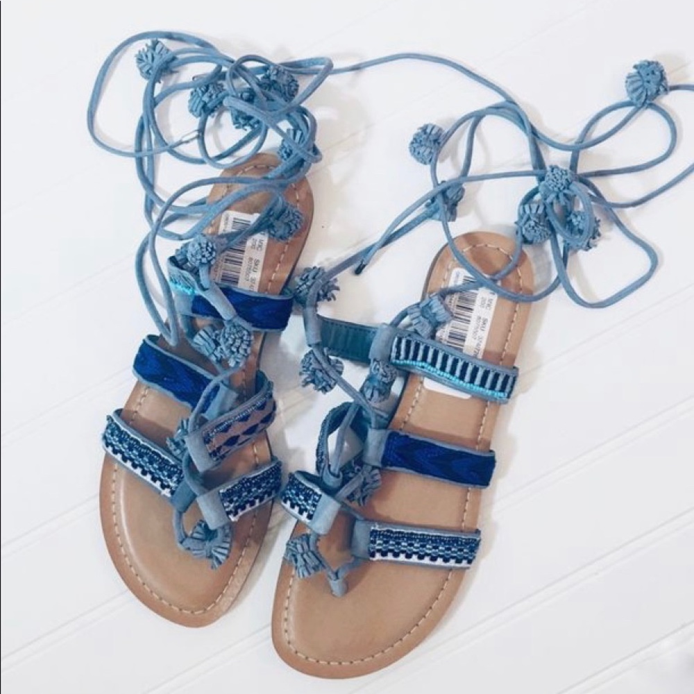 Gianni Bono Lace Up Sandals